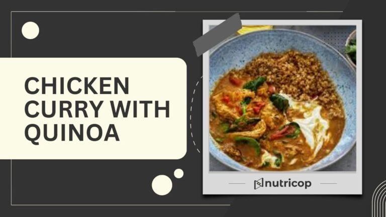 chicken curry with quinoa