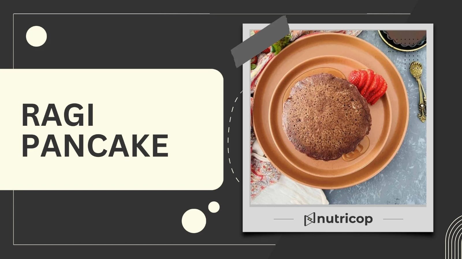 Ragi pancakes recipe