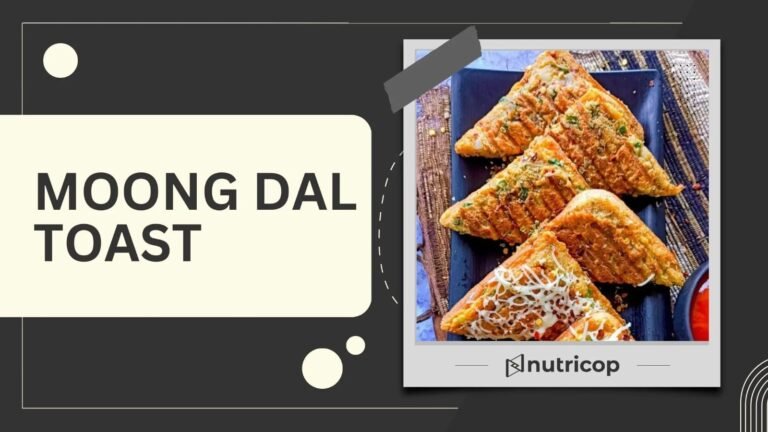 Moong dal toast recipe