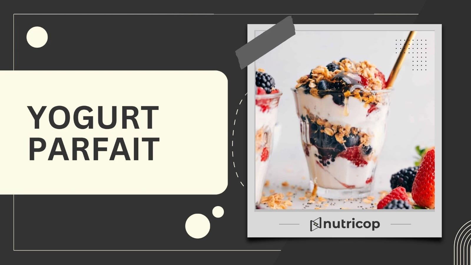 yogurt parfait recipe