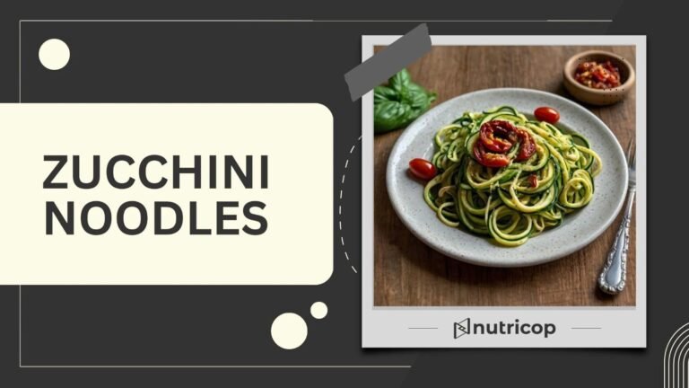 Zucchini noodles recipe