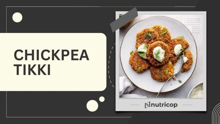Chickpea tikki recipe