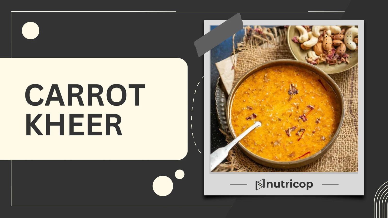 Carrot Kheer recipe