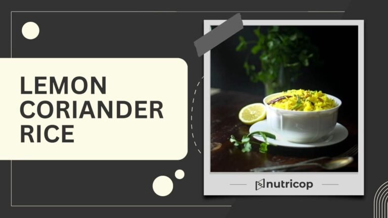 Lemon Coriander Rice
