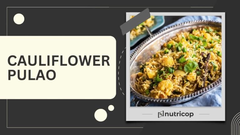 Cauliflower pulao