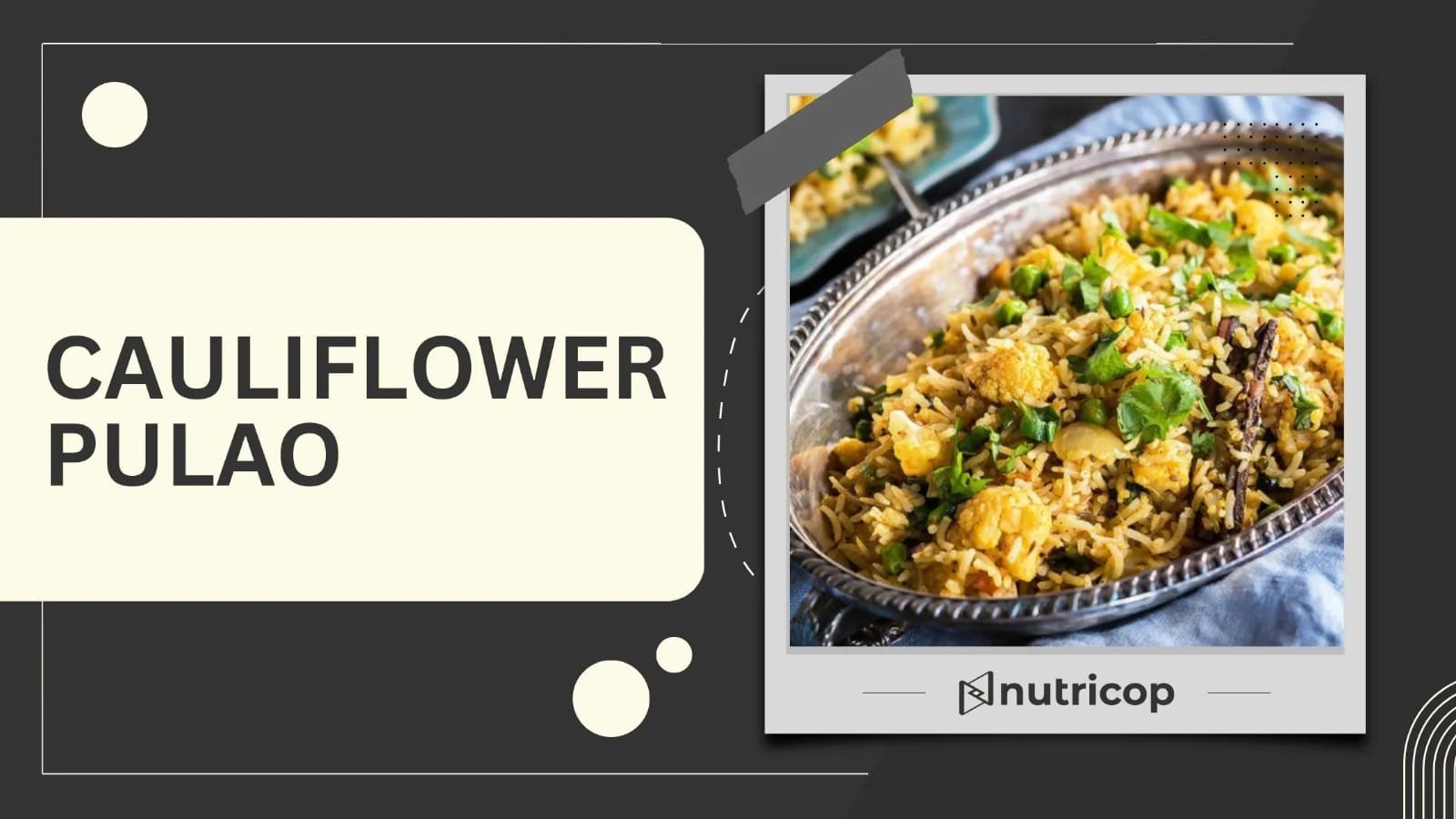 Cauliflower pulao