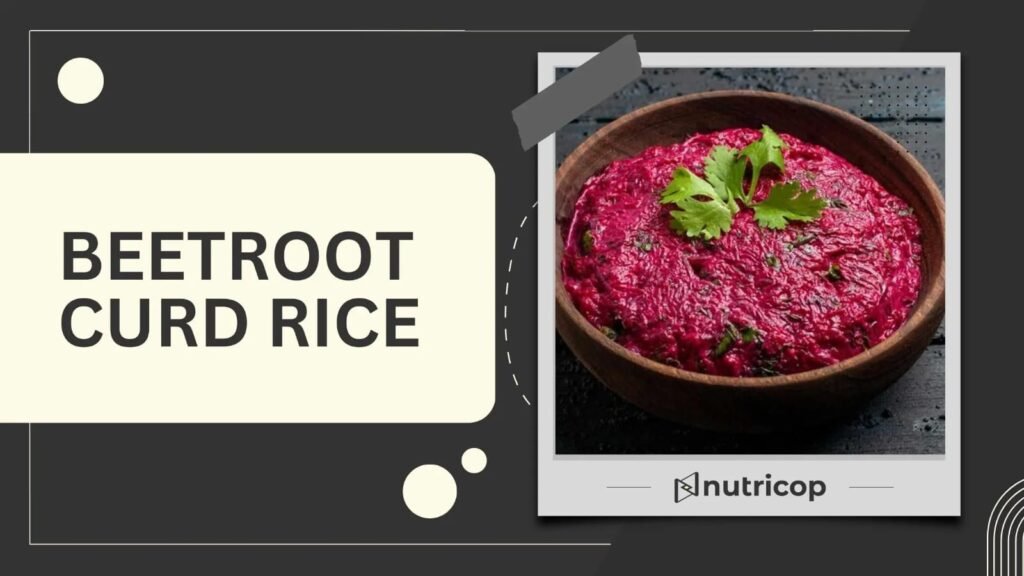 Beetroot Curd Rice