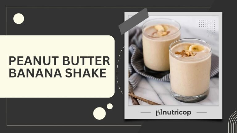 Peanut Butter banana shake