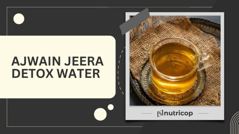 Ajwain-Jeera Detox Water