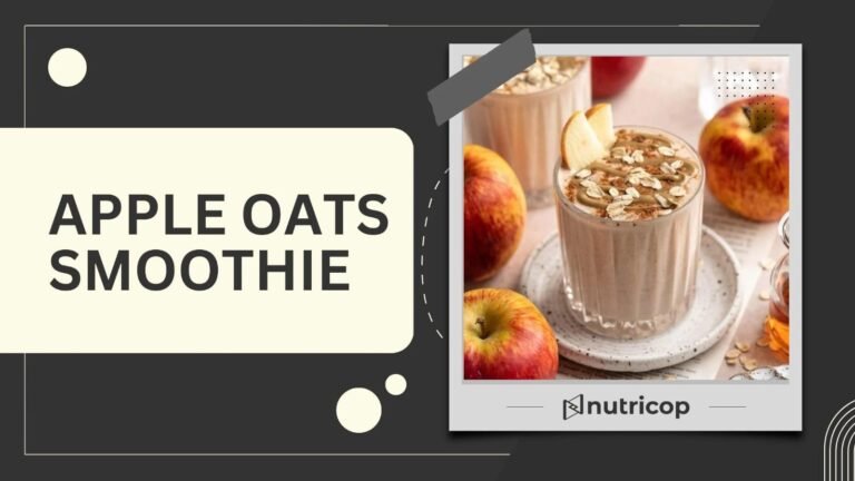 Apple Oats Smoothie