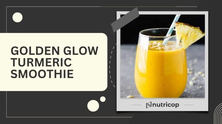 Golden Glow Turmeric Smoothie