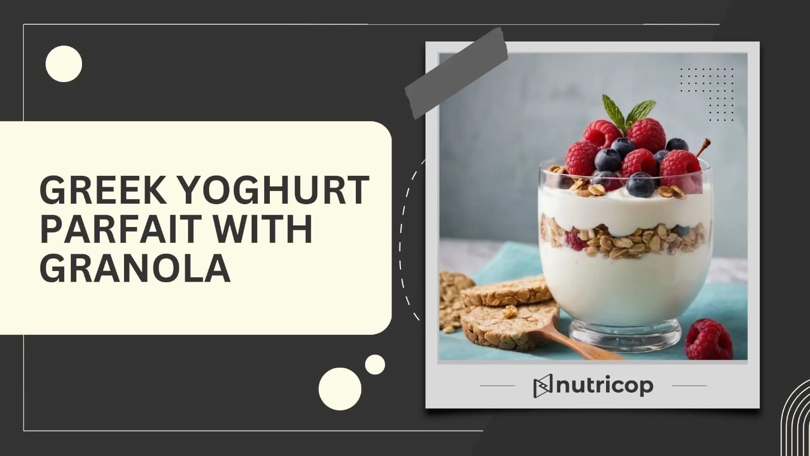 Greek Yogurt Parfait with Granola