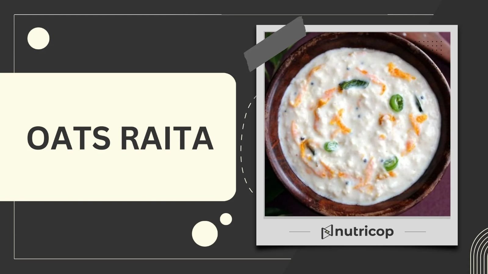Oats Raita