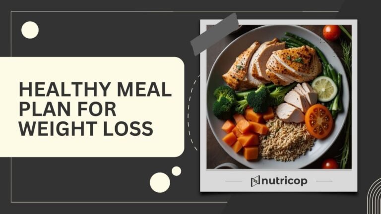 Healthy Meal Plan For Weight Loss