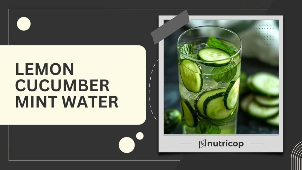 Lemon Cucumber Mint Water