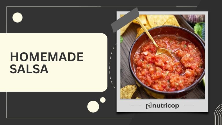 Homemade salsa