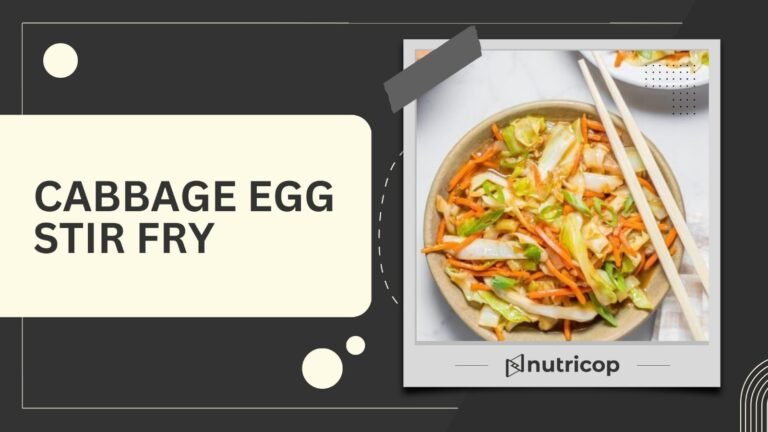 Cabbage Egg Stir Fry